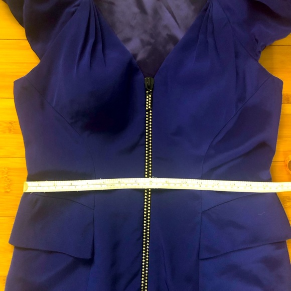 Stunning crystal front zip dress - Picture 10 of 11